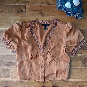 🦋5/$25 silky crop top